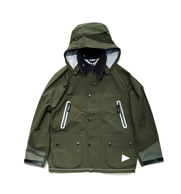 and wander】barbour CORDURA e vent jacket | AT EASE